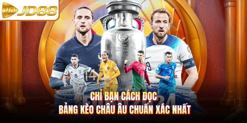 Chỉ bạn cách đọc bảng kèo châu Âu chuẩn xác nhất